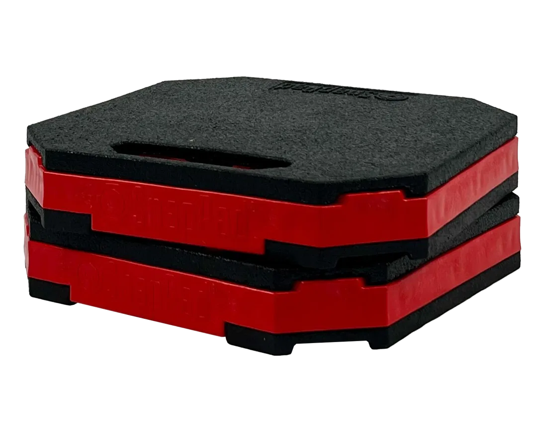 STK2-RED – SNAPPAD Trailer Stabilizer Jack Stand Pad, For Use Under Tires And Leveling Jacks 40000 Pound 12 Inch Leng...